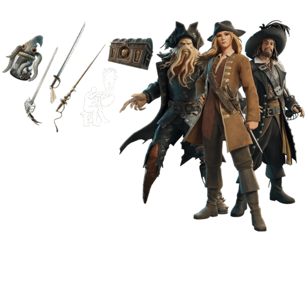 Lote Piratas del Caribe