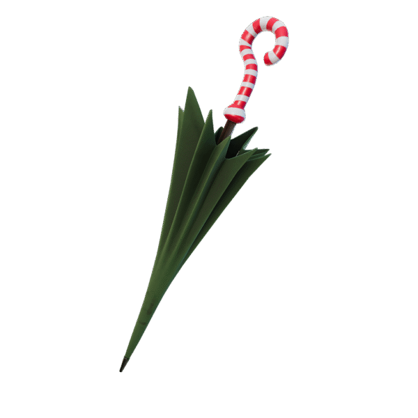 Sombrilla de caramelo