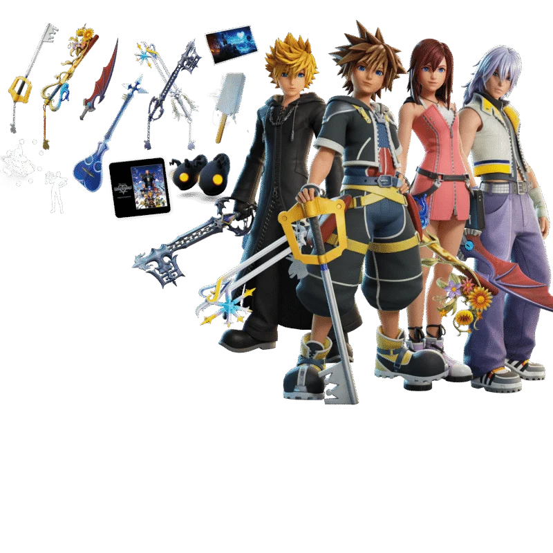 Lote KINGDOM HEARTS