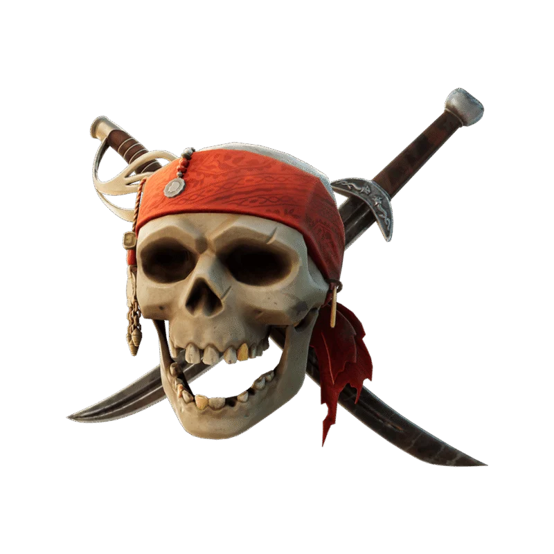 Calavera y espadas