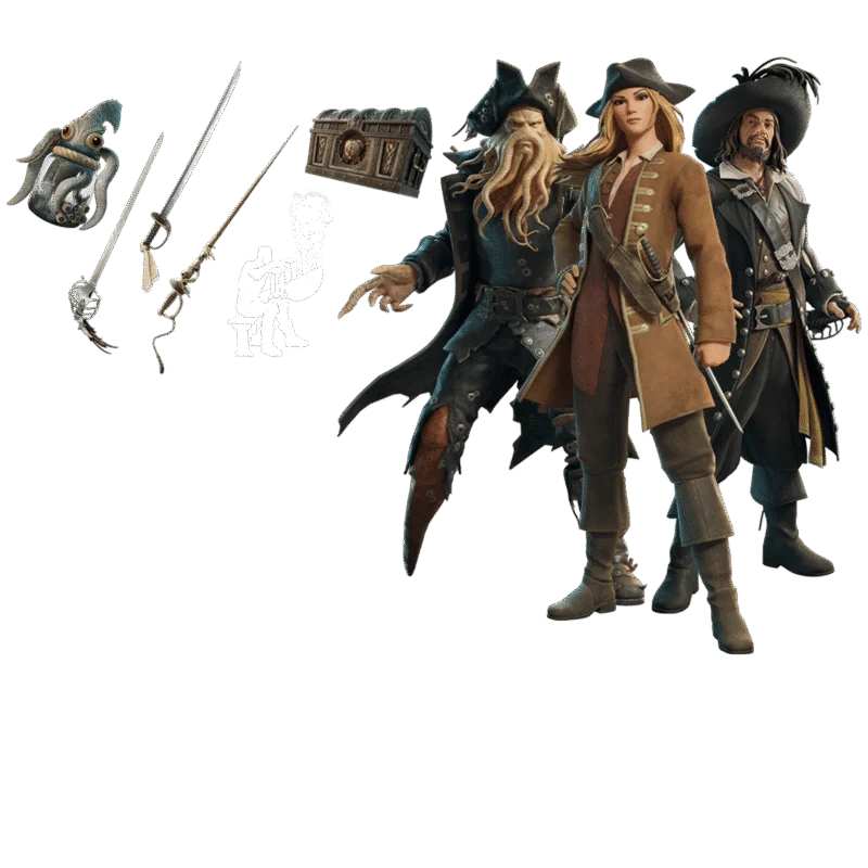 Lote Piratas del Caribe