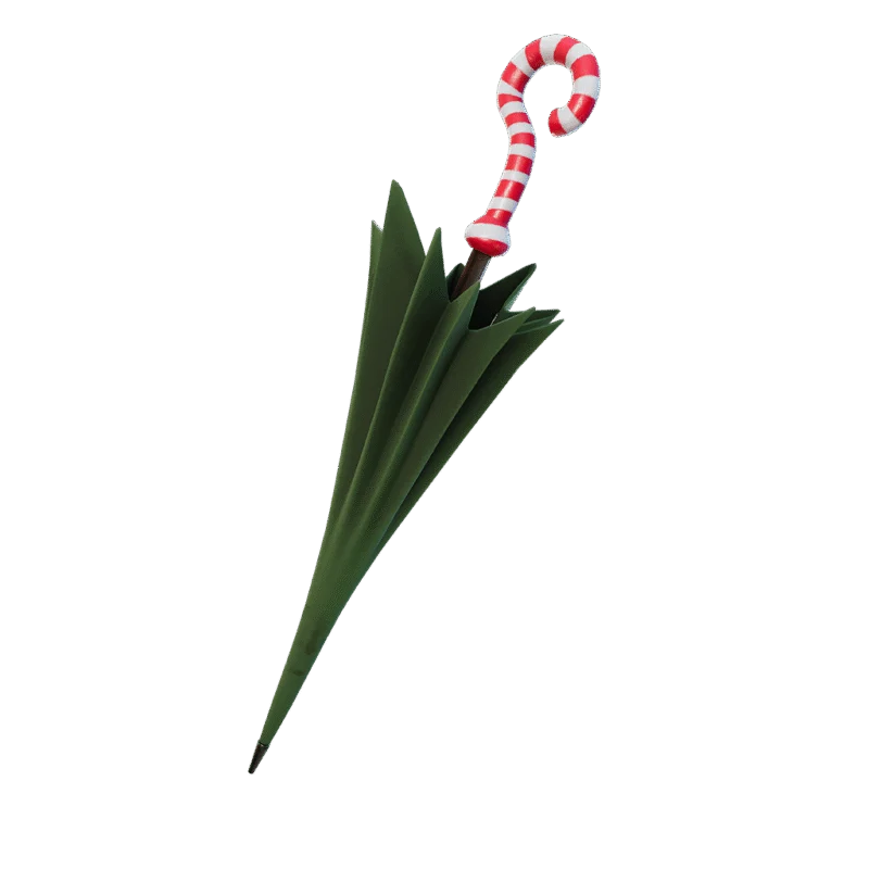 Sombrilla de caramelo